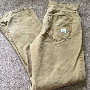 Eddie Bauer Chino Pants, Tan, Size 32 x 30